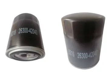 Engine Fuel Filter Oil Filter spin-on 26300-42040